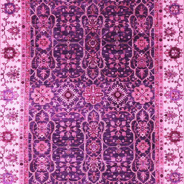 Machine Washable Abstract Pink Modern Rug, wshabs3116pnk