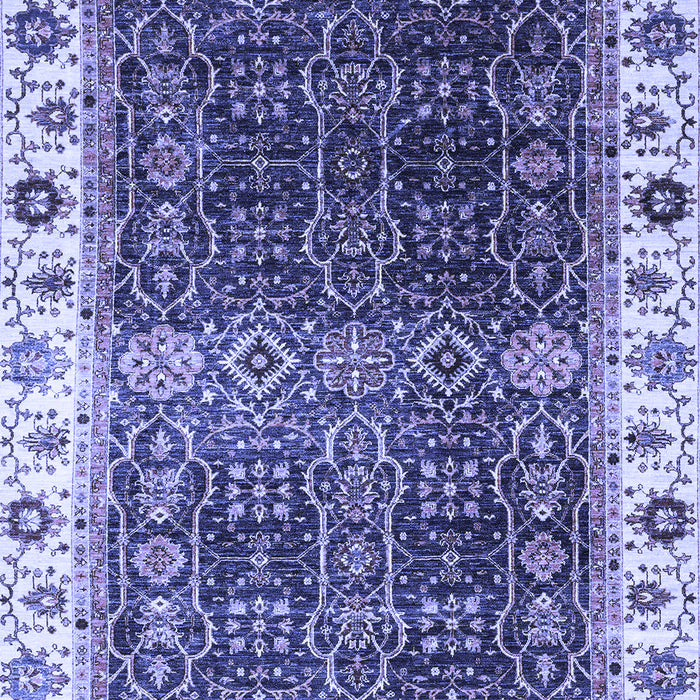 Abstract Blue Modern Rug, abs3116blu