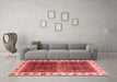 Modern Red Washable Rugs