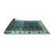 Sideview of Abstract Light Blue Modern Rug, abs3116lblu