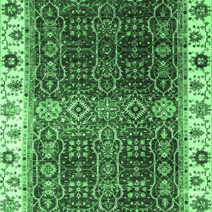 Abstract Emerald Green Modern Rug, abs3116emgrn