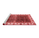 Modern Red Washable Rugs