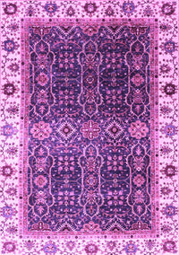 Abstract Purple Modern Rug, abs3116pur