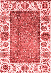 Oriental Red Traditional Rug, abs3117red