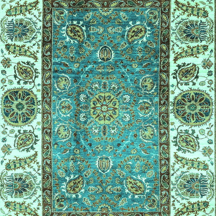 Oriental Turquoise Traditional Rug, abs3117turq