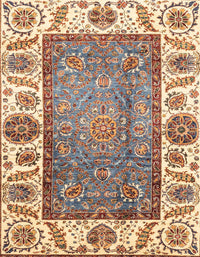 Machine Washable Abstract Sienna Brown Rug, wshabs3117