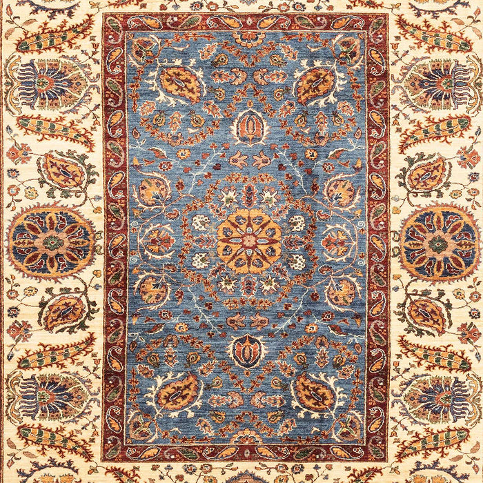 Machine Washable Abstract Sienna Brown Rug, wshabs3117