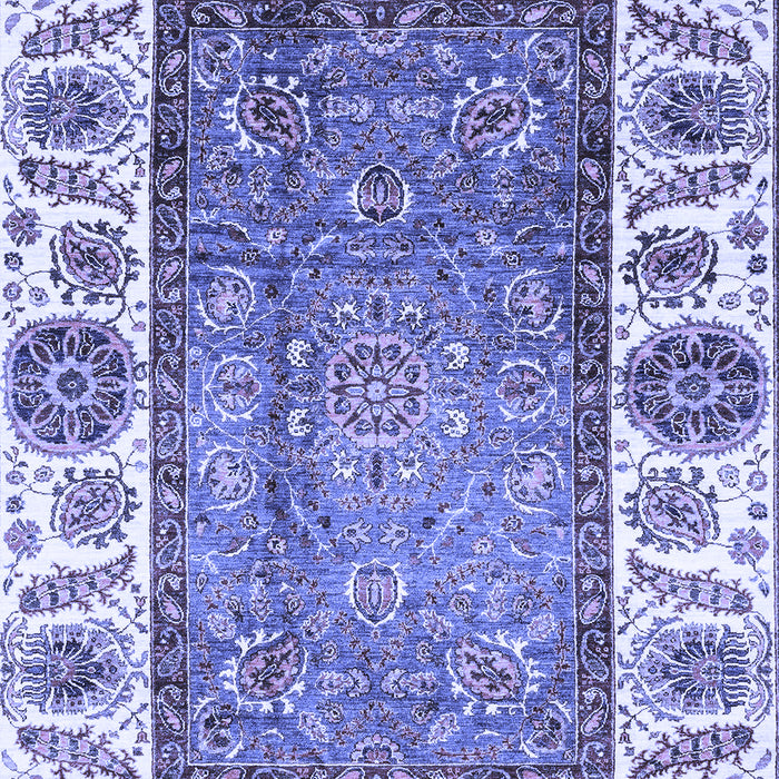 Oriental Blue Traditional Rug, abs3117blu