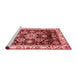 Modern Red Washable Rugs