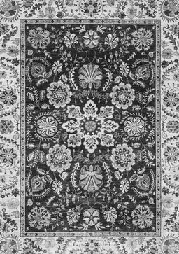 Abstract Gray Modern Rug, abs3118gry