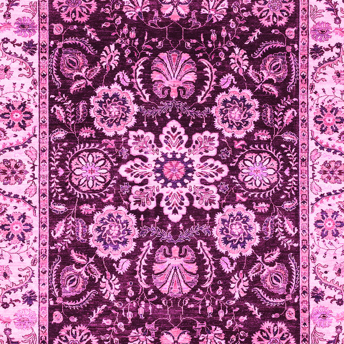 Machine Washable Abstract Pink Modern Rug, wshabs3118pnk
