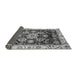 Sideview of Abstract Gray Modern Rug, abs3118gry