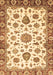 Machine Washable Abstract Brown Modern Rug, wshabs3119brn