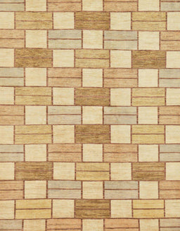 Abstract Orange Modern Rug, abs311