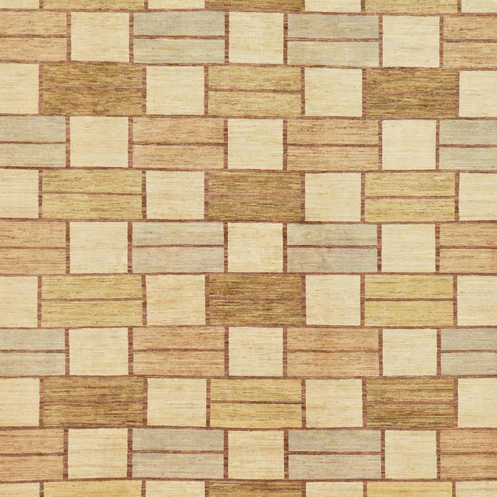 Abstract Orange Modern Rug, abs311