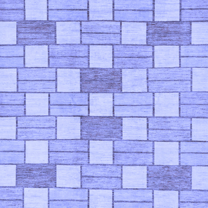Abstract Blue Modern Rug, abs311blu