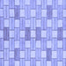 Square Abstract Blue Modern Rug, abs311blu