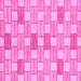 Square Abstract Pink Modern Rug, abs311pnk