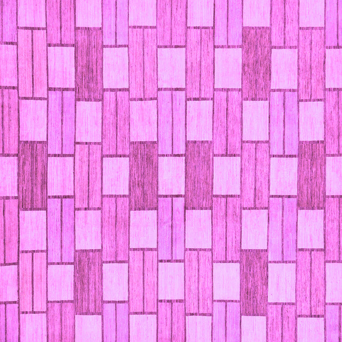 Square Machine Washable Abstract Purple Modern Area Rugs, wshabs311pur