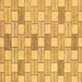 Square Abstract Brown Modern Rug, abs311brn