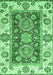 Oriental Emerald Green Traditional Rug, abs3120emgrn