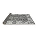 Sideview of Oriental Gray Traditional Rug, abs3120gry