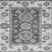 Square Oriental Gray Traditional Rug, abs3120gry