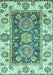 Oriental Turquoise Traditional Rug, abs3120turq