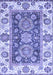 Oriental Blue Traditional Rug, abs3120blu