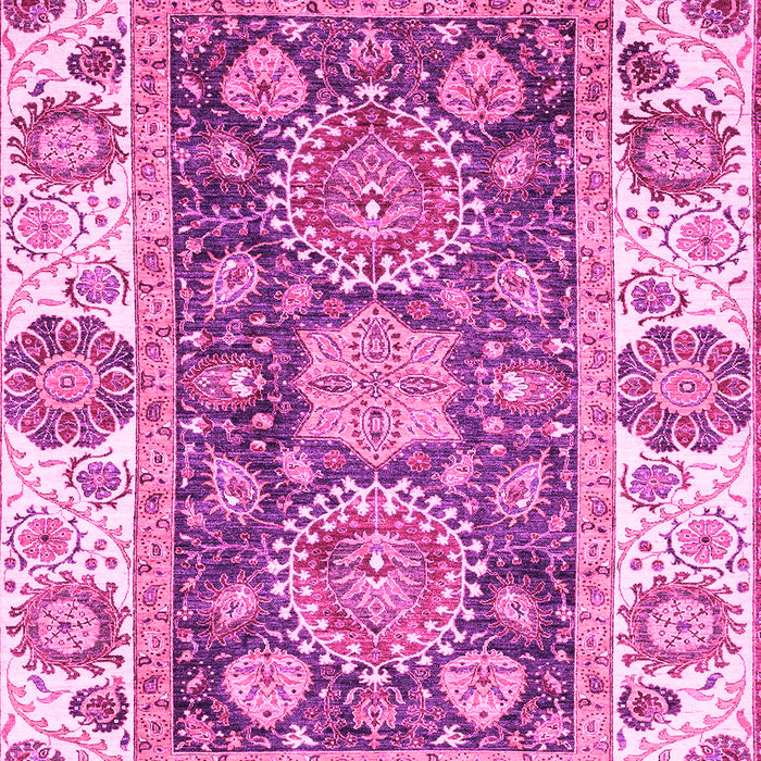 Oriental Pink Traditional Rug, abs3120pnk