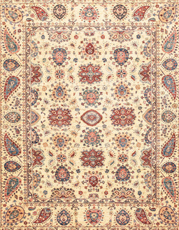 Abstract Sun Yellow Oriental Rug, abs3121