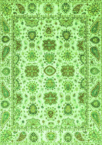 Oriental Green Traditional Rug, abs3121grn