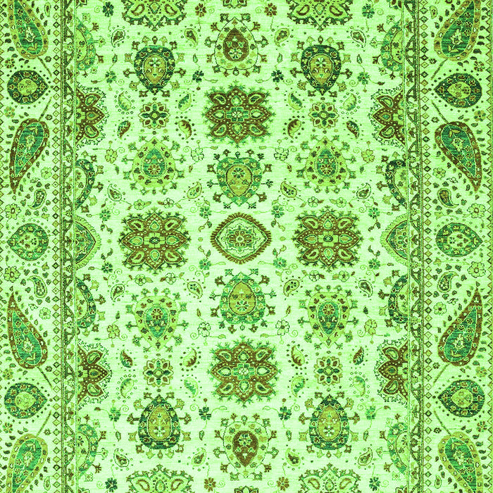 Oriental Green Traditional Rug, abs3121grn