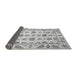 Sideview of Oriental Gray Traditional Rug, abs3121gry