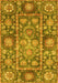 Oriental Yellow Traditional Rug, abs3122yw