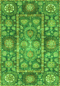 Oriental Green Traditional Rug, abs3122grn