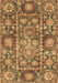 Oriental Brown Traditional Rug, abs3122brn