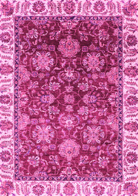 Oriental Pink Traditional Rug, abs3123pnk