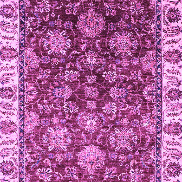 Machine Washable Oriental Purple Traditional Area Rugs, wshabs3123pur