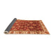 Sideview of Oriental Orange Traditional Rug, abs3123org