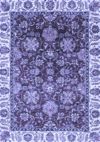 Oriental Blue Traditional Rug, abs3123blu