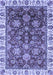 Oriental Blue Traditional Rug, abs3123blu