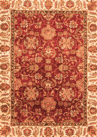 Oriental Orange Traditional Rug, abs3123org