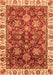 Oriental Orange Traditional Rug, abs3123org