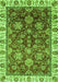 Oriental Green Traditional Rug, abs3123grn