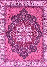 Abstract Pink Modern Rug, abs3124pnk