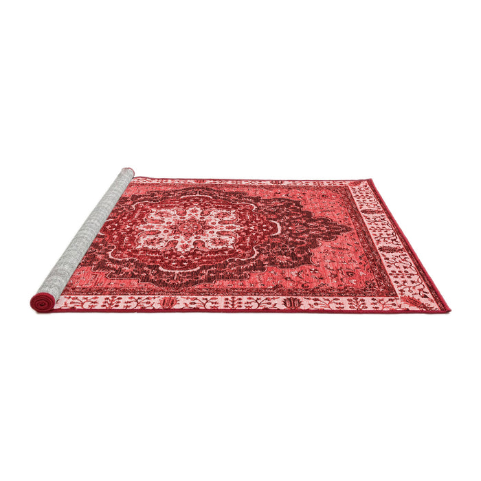 Modern Red Washable Rugs
