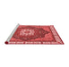 Modern Red Washable Rugs