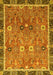 Oriental Yellow Traditional Rug, abs3125yw