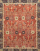 Abstract Red Oriental Rug, abs3125